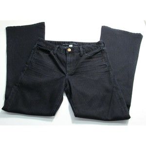 Banana Republic Mid-Rise Bootcut Women's Size 28 Dark Blue Cotton Demin Jeans